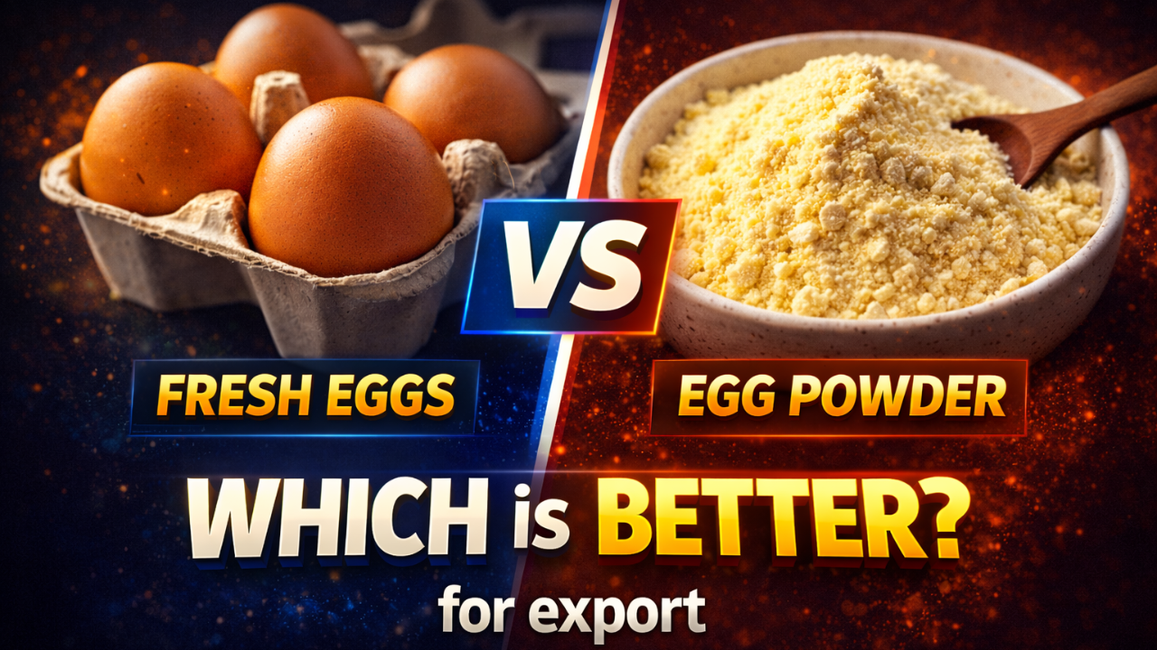 Eggs & Egg Products Export from India – Complete Market Intelligence Report 2026